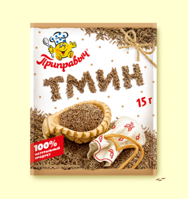 Тмин (семена) 15г*100шт Приправыч