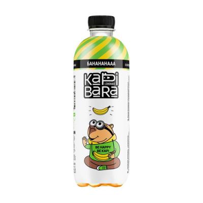 Капибара Банананааа 0,5л ПЭТ напиток б/а сильногазированный