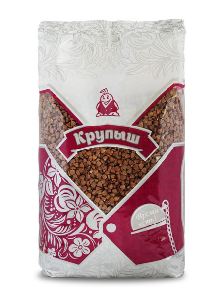 Греча 0,8кг*10 КРУПЫШ
