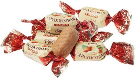Арахисовая карамель 1*6 Рахат