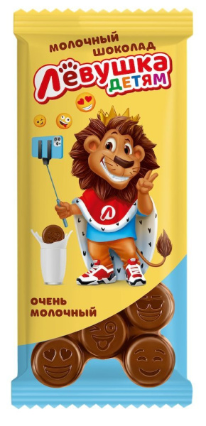 Шоколад Левушка молочный 85 / Славянка